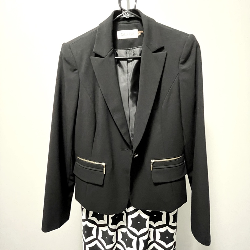 Calvin Klein fitted blazer